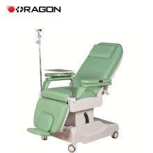 DW-HE004 Mobilier d&#39;hôpital électrique dialyse chaise de traitement lit